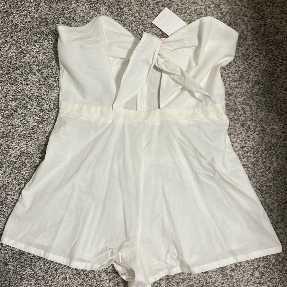 White Romper